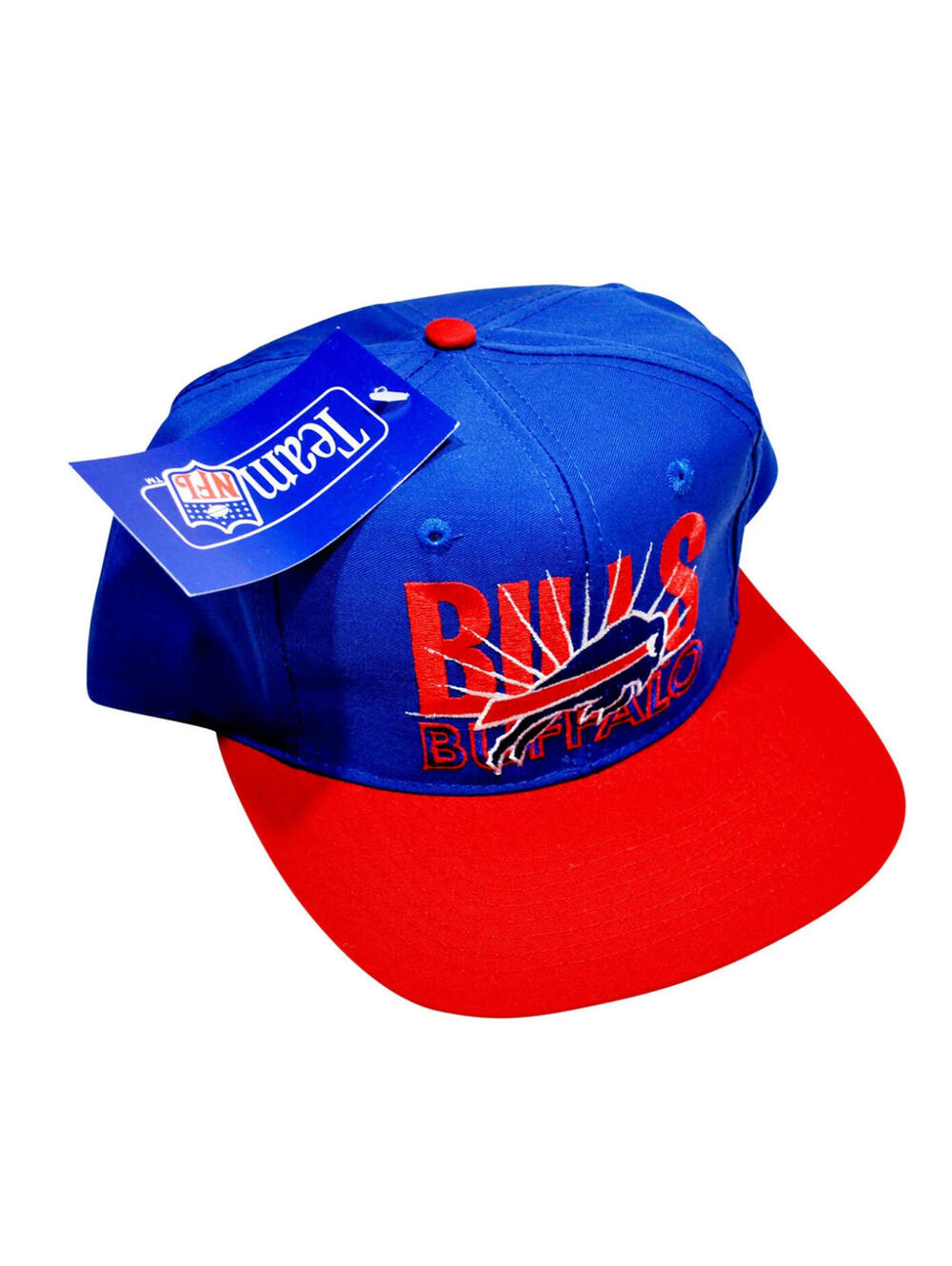 Vintage Buffalo Bills 90s NFL Blue Football Snapback